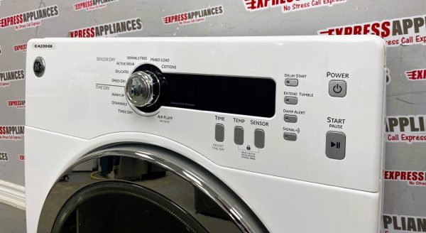 Used GE 24” Electric Stackable Dryer PCVH480EK0WW SKU: EA23058 For Sale