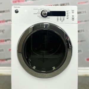 Used GE 24” Electric Stackable Dryer PCVH480EK0WW SKU: EA23163 For Sale