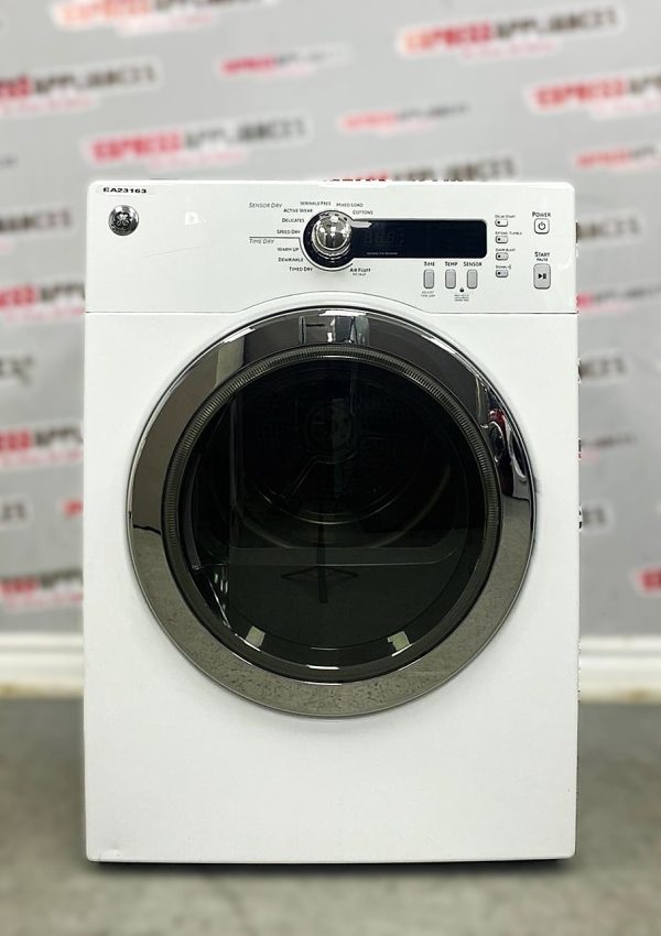 Used GE 24” Electric Stackable Dryer PCVH480EK0WW SKU: EA23163 For Sale