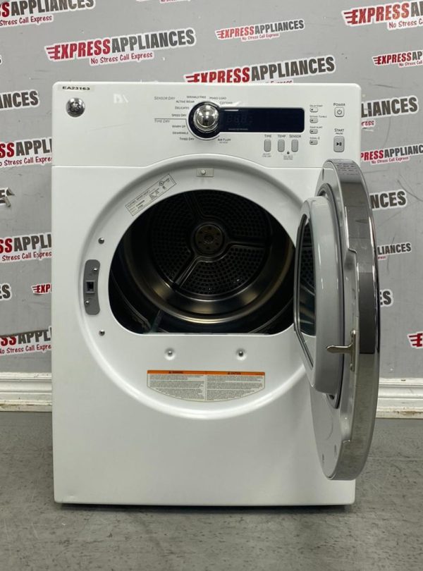 Used GE 24” Electric Stackable Dryer PCVH480EK0WW SKU: EA23163 For Sale