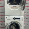 Used GE 24” Front Load Washer and Electric Dryer Stackable Set WCVH4800K2WW PCVH480EK1WW For Sale (4)