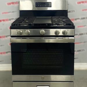 Used GE 30” Freestanding Gas Stove JCGBS66SEK5SS For Sale