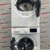 Used Galanz Front Load Washer and Ventless Dryer 24” Stackable Set GLFW22WEA5A GLHD38WEA5C For Sale (2)