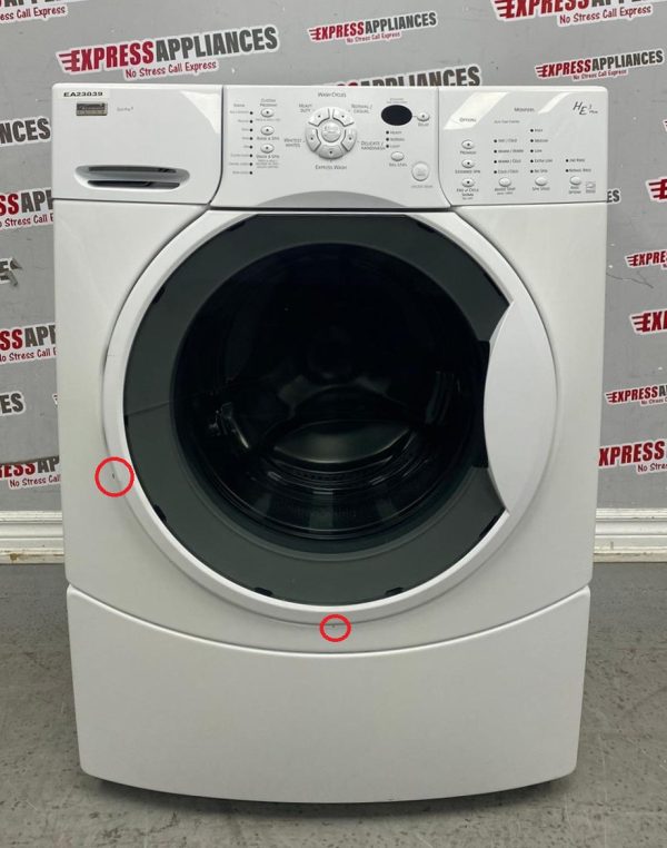 Used Kenmore 27” Front Load Washing Machine 110.458014 For Sale