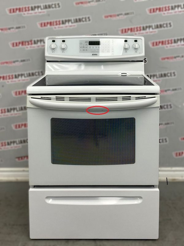 Used Kenmore 30” Freestanding Glass Top Stove C970-688024 For Sale