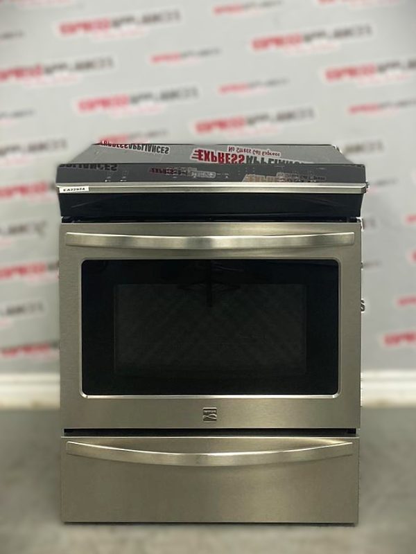 Used Kenmore 30" Slide-In Glass Top Stove 970C425534 For Sale