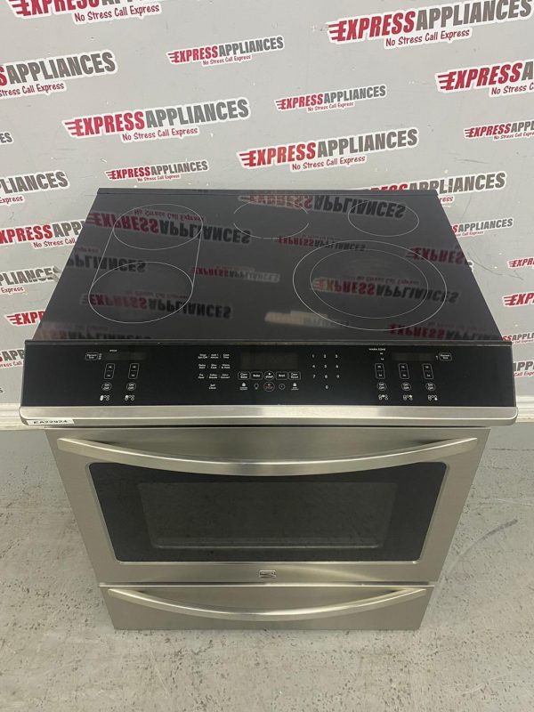 Used Kenmore 30" Slide-In Glass Top Stove 970C425534 For Sale