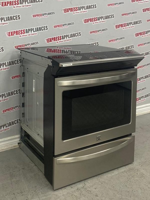 Used Kenmore 30" Slide-In Glass Top Stove 970C425534 For Sale