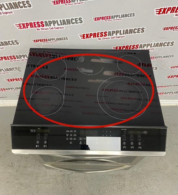 Used Kenmore 30" Slide-In Glass Top Stove 970C425534 For Sale