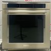 Used KitchenAid 24” Single Wall Oven KOSC104FSS (1)