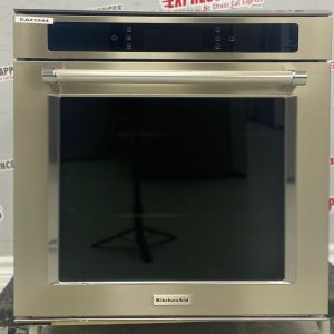 Used KitchenAid 24” Single Wall Oven KOSC104FSS For Sale