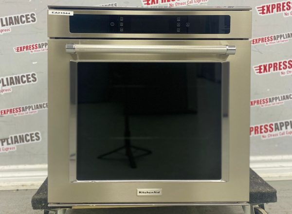 Used KitchenAid 24” Single Wall Oven KOSC104FSS For Sale