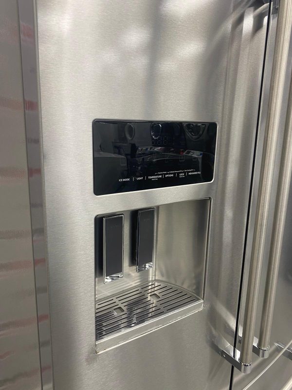 Used KitchenAid 36” French Doors Refrigerator KRFF507HPS02 For Sale