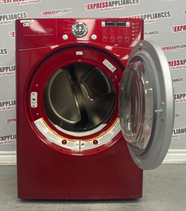 Used LG 27” Electric Stackable Dryer DLE7177RM For Sale