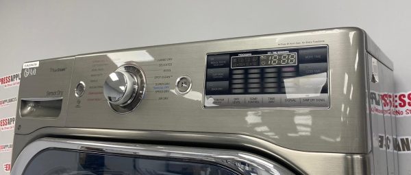 Used LG 29” Front Load	Washer and Electric Dryer Stackable Set WM8000HVA DLEX8000V For Sale