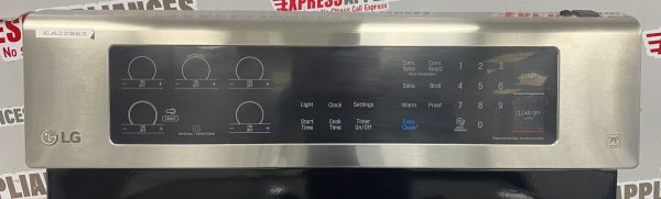 Used LG 30” Freestanding Glass Top Stove LRE3061ST  For Sale