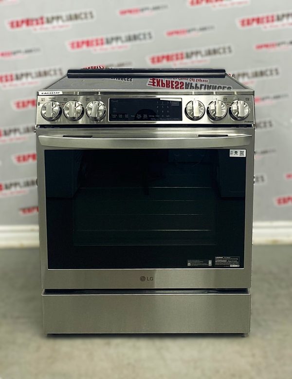 Used LG 30” Slide-In Glass Top Stove LSEL6335F/00 For Sale