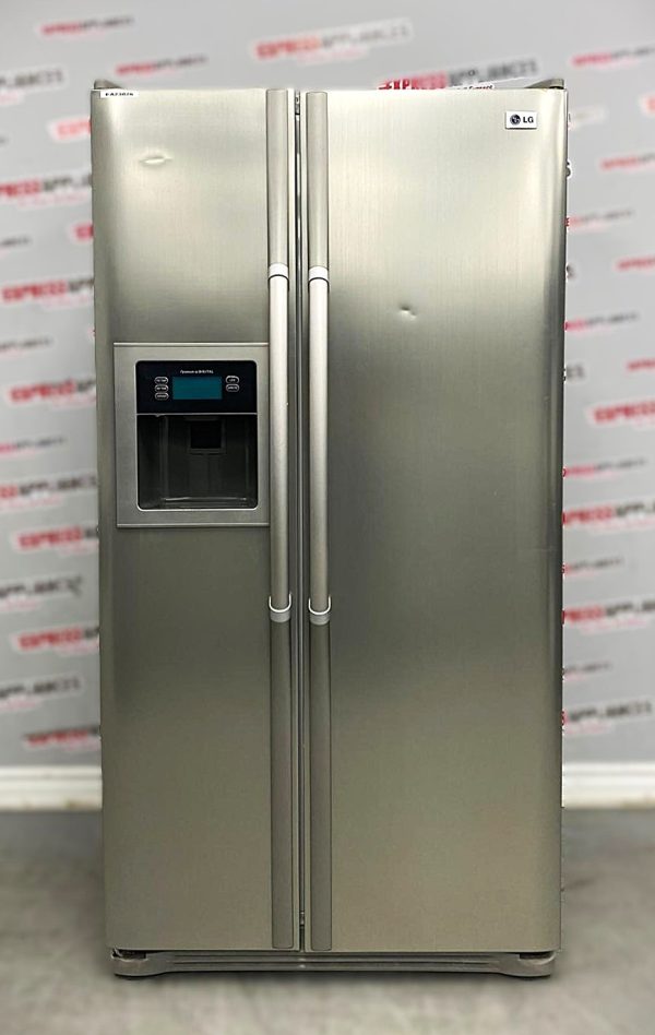 Used LG 36” Side-By-Side Refrigerator LRSC20910TT For Sale