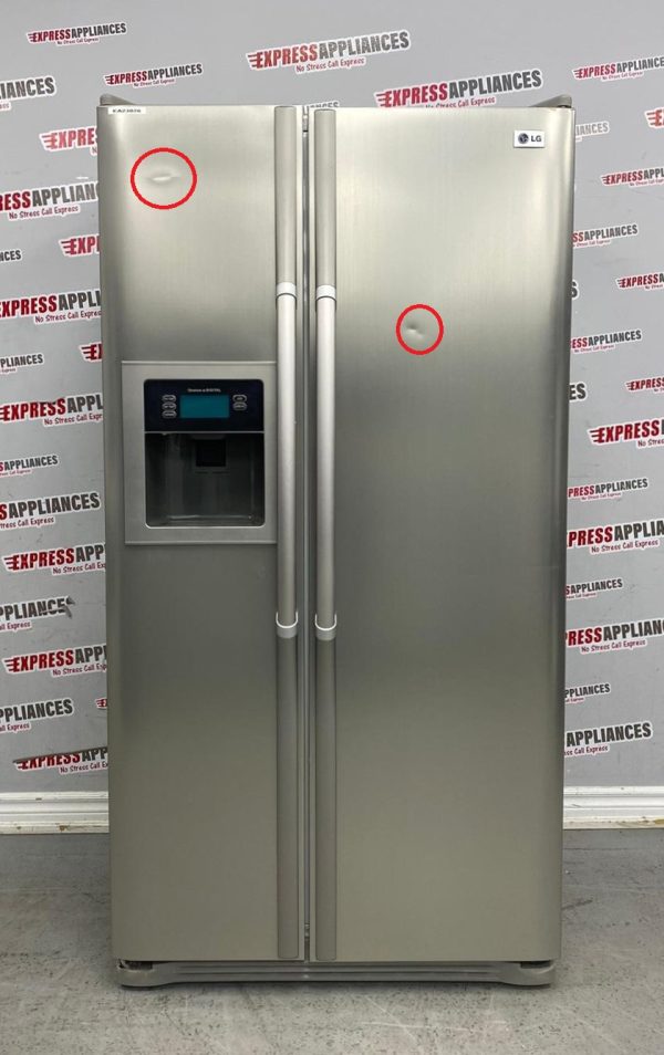 Used LG 36” Side-By-Side Refrigerator LRSC20910TT For Sale