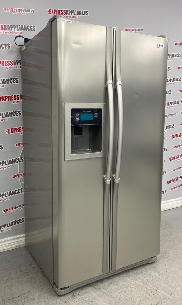 Used LG 36” Side-By-Side Refrigerator LRSC20910TT For Sale