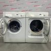 Used Maytag 24” Washer and Dryer Stackable Set MAH2400AWW MDE2400AZW For Sale (2)