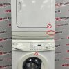 Used Maytag 24” Washer and Dryer Stackable Set MAH2400AWW MDE2400AZW For Sale (9)