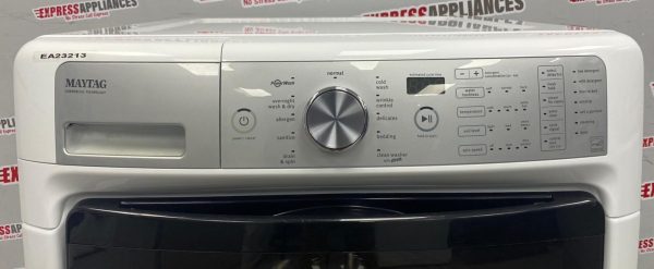 Used Maytag 27” Front Load Washing Machine MHW8200FW0 For Sale