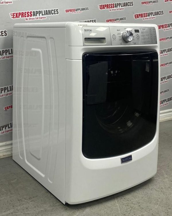 Used Maytag 27” Front Load Washing Machine MHW8200FW0 For Sale