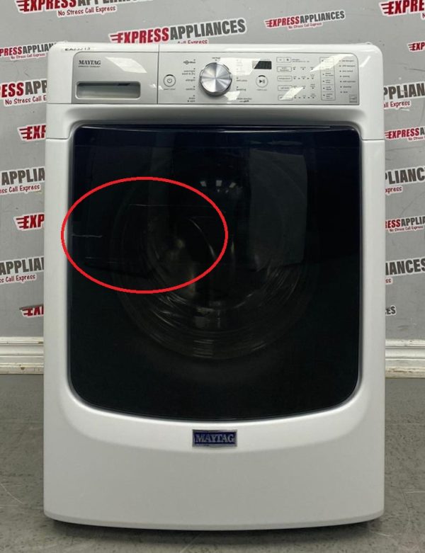 Used Maytag 27” Front Load Washing Machine MHW8200FW0 For Sale