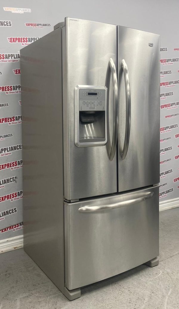 Used Maytag 33" French Door Refrigerator MFI2269VEM7 For Sale