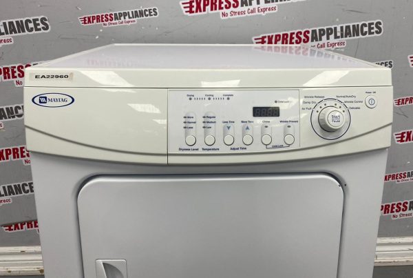 Used Maytag Electric Stackable 24” Dryer MDE2400AZW SKU: EA22960 For Sale