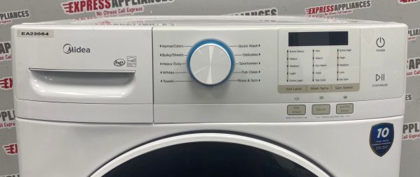 Used Midea 27” Front Load Washing Machine MLH52N5AWW For Sale