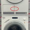 Used Miele 24” Front Load Washer and Ventless Dryer Stackable Set W1623 T7644C For Sale (10)