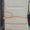 Used Miele 24” Front Load Washer and Ventless Dryer Stackable Set W1623 T7644C For Sale (12)