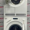 Used Miele 24” Front Load Washer and Ventless Dryer Stackable Set W1623 T7644C For Sale (2)