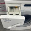 Used Miele 24” Front Load Washer and Ventless Dryer Stackable Set W1623 T7644C For Sale (5)