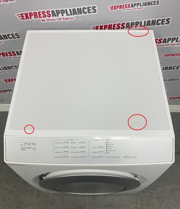 Used Miele 27” Electric Dryer T9800 For Sale