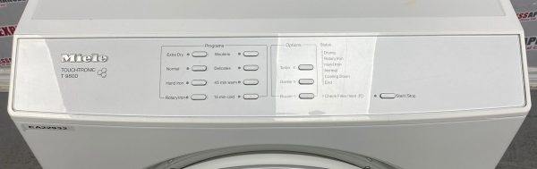 Used Miele 27” Electric Dryer T9800 For Sale