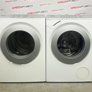 Used Miele 27” Front Load Washer and Electric Dryer Set W4800LC T9800 For Sale