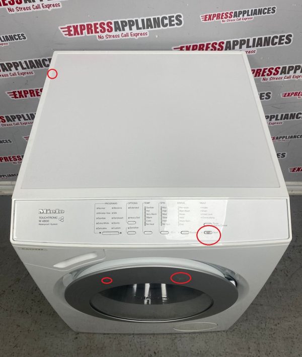 Used Miele 27” Front Load Washing Machine W4800LC For Sale