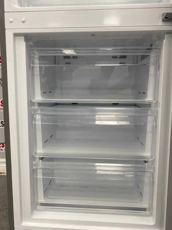 Used Moffat 24” Bottom Freezer Refrigerator MBE11DSLBSS For Sale