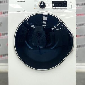 Used Samsung 24" Electric Stackable Dryer DV22K6800EW/AC For Sale