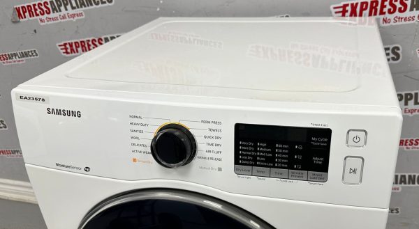 Used Samsung 24” Electric Stackable Dryer DV22K6800EW/AC For Sale