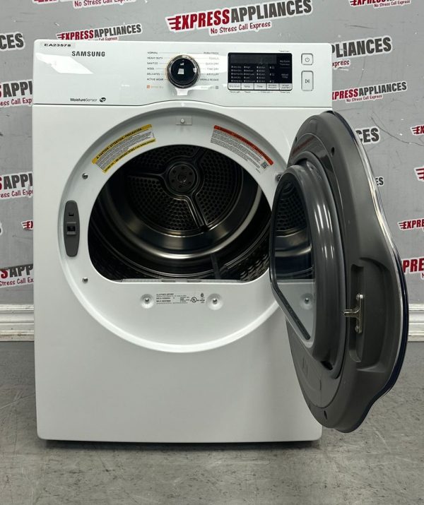 Used Samsung 24” Electric Stackable Dryer DV22K6800EW/AC For Sale