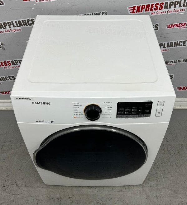 Used Samsung 24” Electric Stackable Dryer DV22K6800EW/AC For Sale