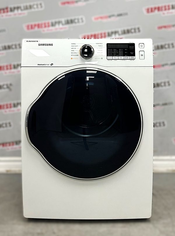 Used Samsung 24” Electric Stackable Dryer DV22K6800EW/AC For Sale