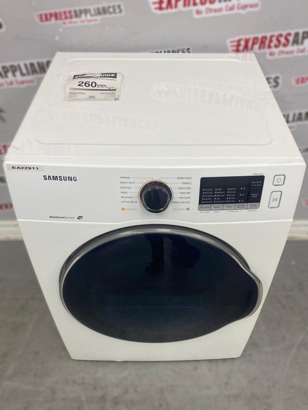 Used Samsung 24" Electric Stackable Dryer DV22K6800EW/AC For Sale