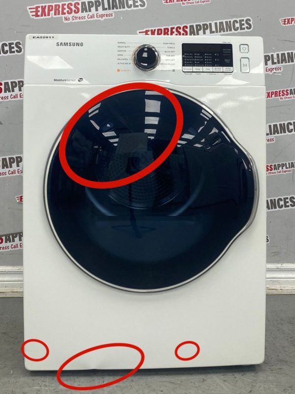 Used Samsung 24" Electric Stackable Dryer DV22K6800EW/AC For Sale