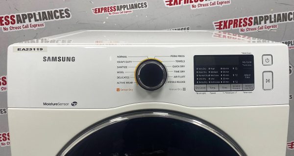 Used Samsung 24" Electric Stackable Dryer DV22K6800EW/AC SKU: EA23119 For Sale