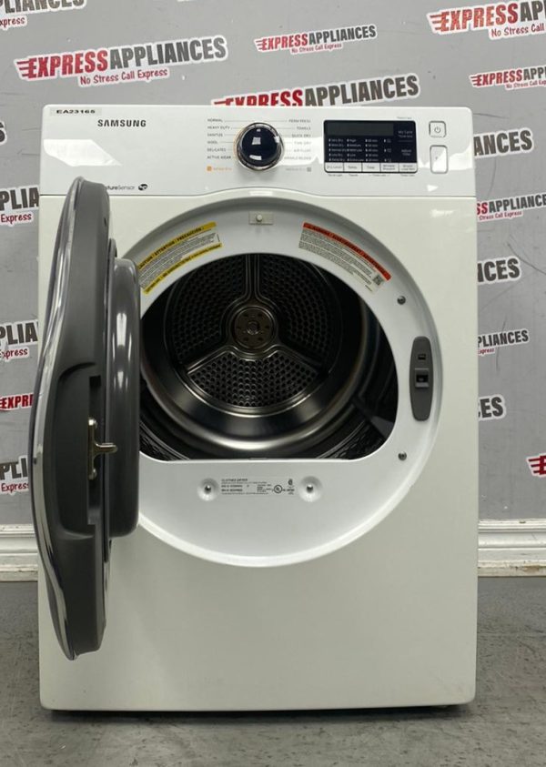 Used Samsung 24" Electric Stackable Dryer DV22K6800EW/AC SKU: EA23165 For Sale